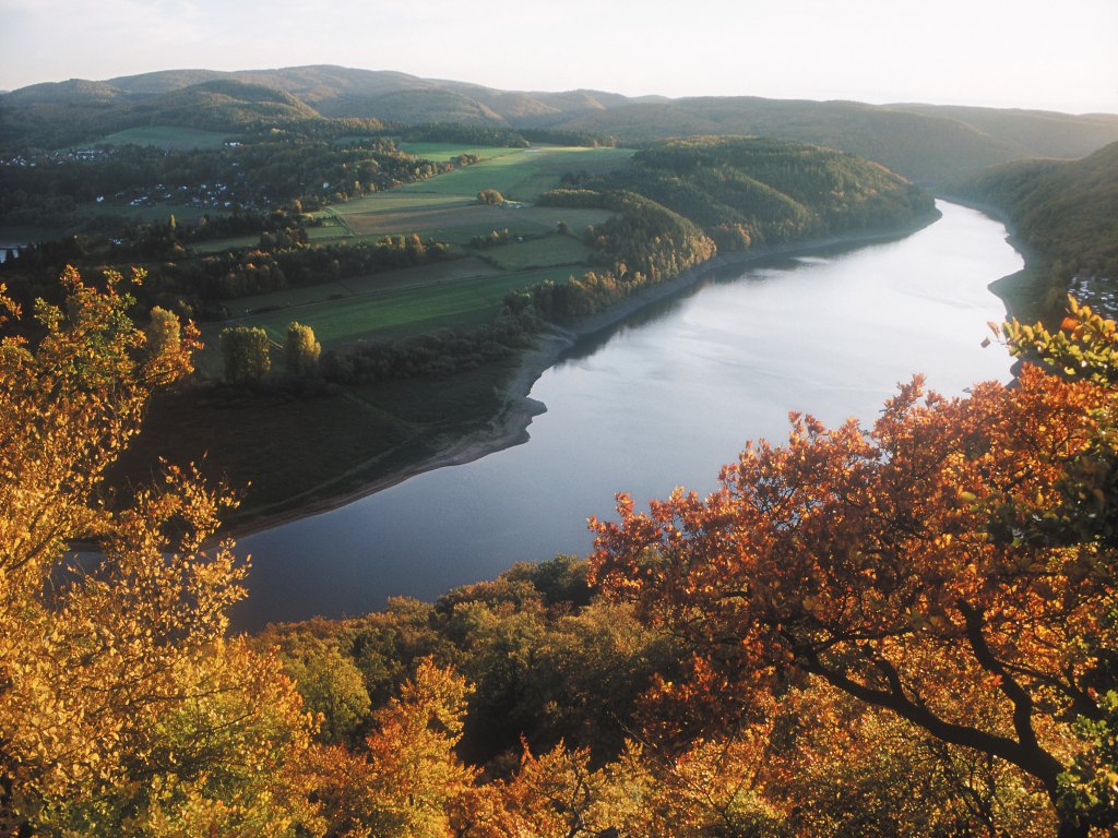 Aussicht Edersee (Foto: © Achim Frede)